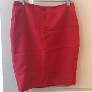 Pink pencil skirt great for work
